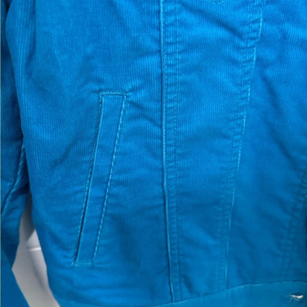 Ralph Lauren Bright Blue Corduroy Jacket - Picture 7 of 9
